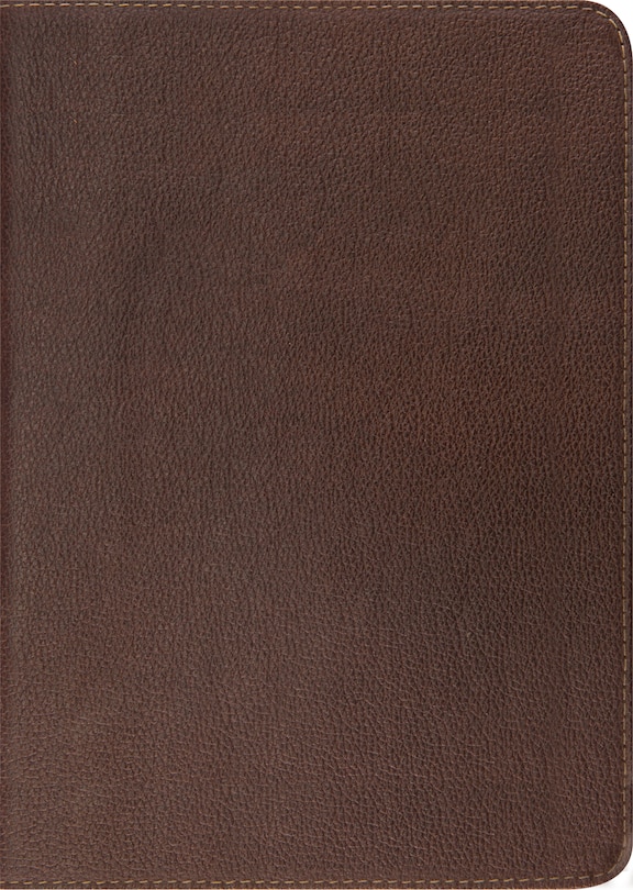 ESV Study Bible (Cowhide, Deep Brown)