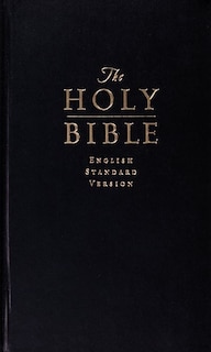 Front cover_Esv Pew Bible (black)