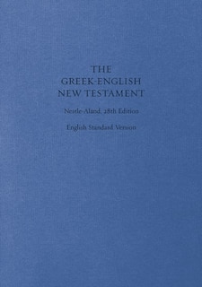 Couverture_ESV Greek-English New Testament: (Cloth over Board)