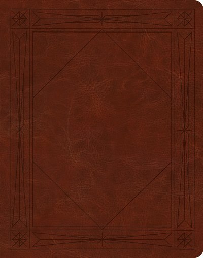 Couverture_Esv Single Column Journaling Bible (trutone Over Board, Brown, Window Design)