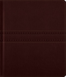 Front cover_Esv Journaling Bible (trutone Over Board, Coffee, Pathway Design)