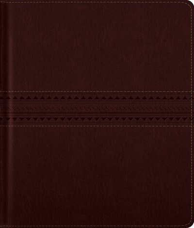 Front cover_Esv Journaling Bible (trutone Over Board, Coffee, Pathway Design)
