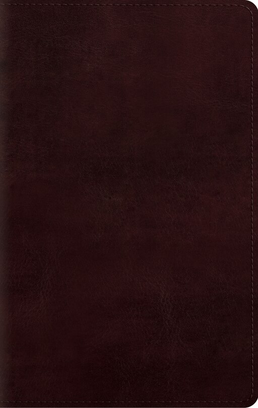 Front cover_Esv Large Print Personal Size Bible (trutone, Mahogany)