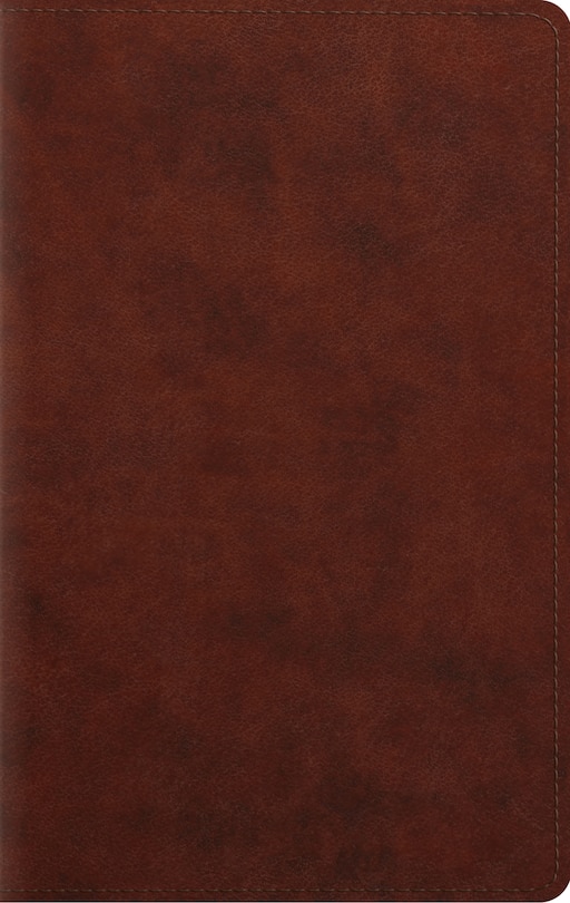 Front cover_Esv Large Print Personal Size Bible (trutone, Chestnut)