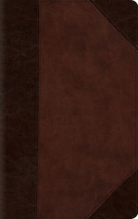Front cover_Esv Large Print Compact Bible (trutone, Brown/walnut, Portfolio Design)