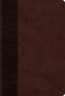 Front cover_The Psalms, Esv (trutone Over Board, Brown/walnut, Timeless Design)