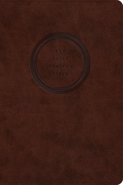Couverture_Esv Daily Reading Bible: Through The Bible In 365 Days, Based On The Popular Mcheyne Bible Reading