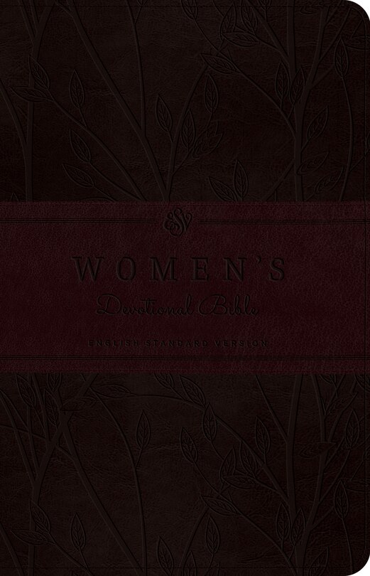 Esv Women's Devotional Bible (trutone, Burgundy, Birch Design)