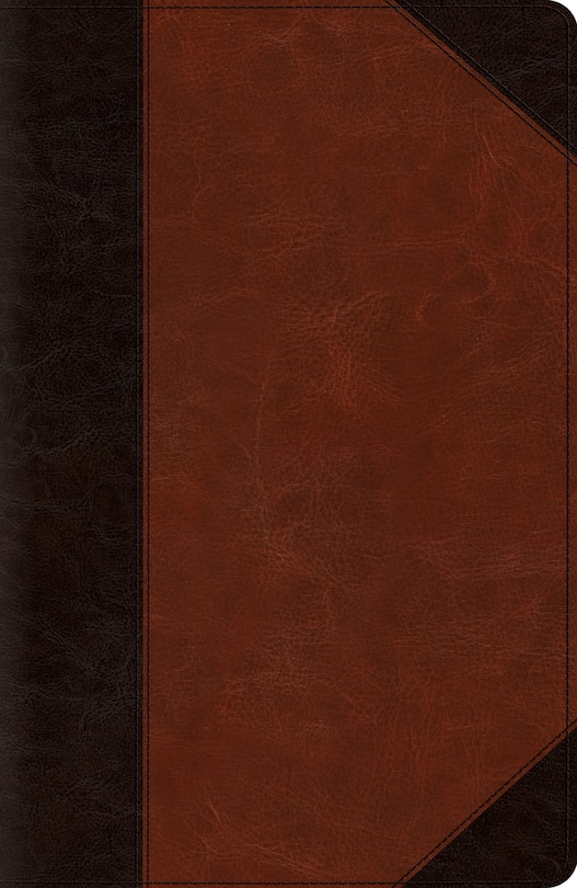 Esv Reference Bible (trutone, Brown/cordovan, Portfolio Design)