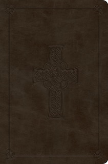 Couverture_Esv Value Compact Bible (trutone, Olive, Celtic Cross Design)