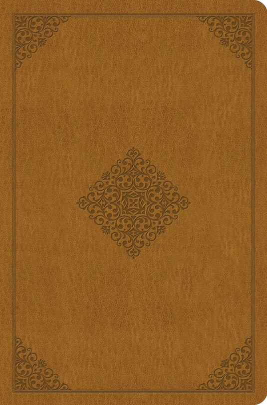 Front cover_Esv Value Compact Bible (trutone, Goldenrod, Ornament Design)