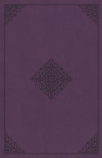 Front cover_Esv Holy Bible, Value Edition (truflat, Lavender, Ornament Design)