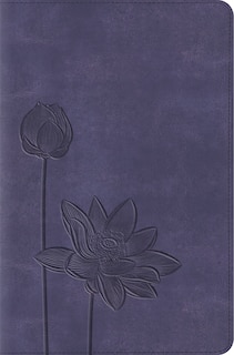 Esv Compact Bible (trutone, Lavender, Bloom Design)