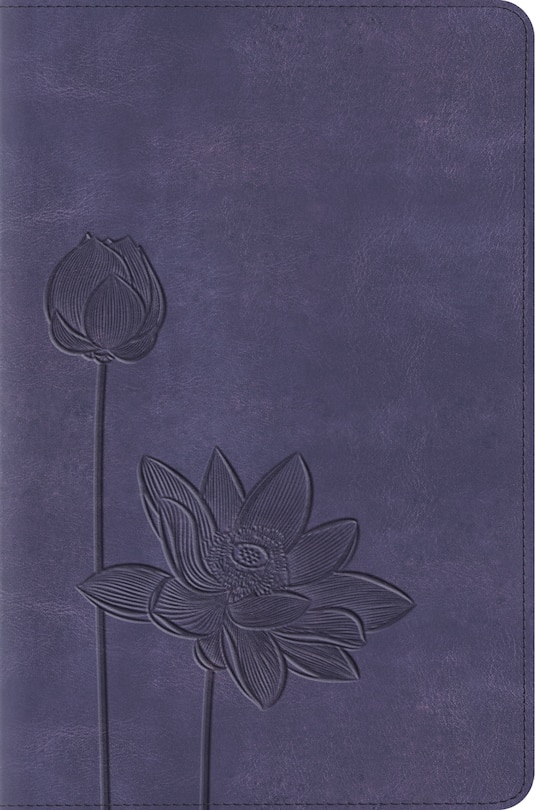 Esv Compact Bible (trutone, Lavender, Bloom Design)