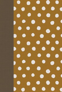 Front cover_Esv Large Print Compact Bible (cloth Over Board, Polka Dots)