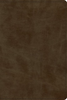 Front cover_Esv Study Bible, Personal Size (trutone, Olive)