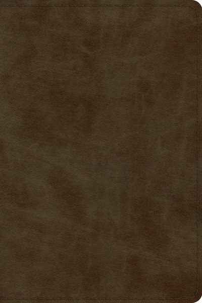 Front cover_Esv Study Bible, Personal Size (trutone, Olive)