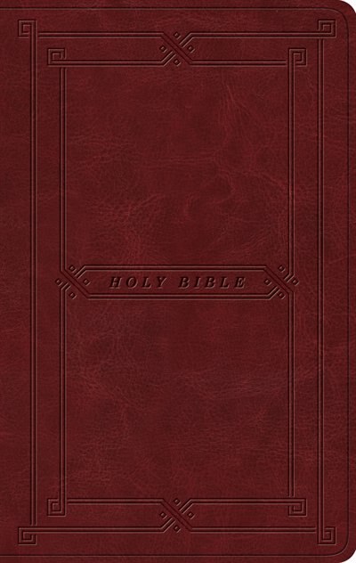 Front cover_Esv Value Thinline Bible (trutone, Cordovan, Vintage Frame Design)