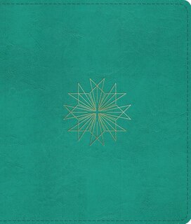 Esv Journaling Bible (trutone, Teal, Resplendent Cross Design)