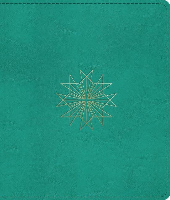 Esv Journaling Bible (trutone, Teal, Resplendent Cross Design)