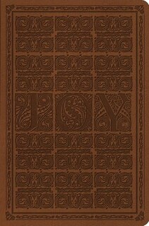 Esv Value Compact Bible (trutone, Brown, Joy Woodcut Design)