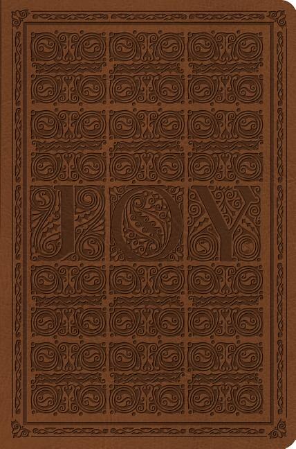Esv Value Compact Bible (trutone, Brown, Joy Woodcut Design)