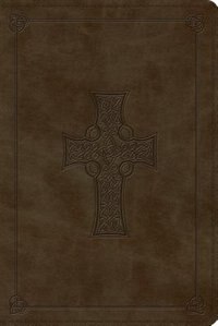 Esv Personal Reference Bible (trutone, Olive, Celtic Cross Design)