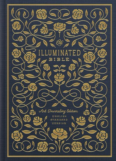 Couverture_ESV Illuminated™ Bible, Art Journaling Edition (Cloth over Board, Navy)