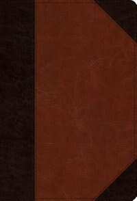 Esv Large Print Compact Bible (trutone, Brown/cordovan, Portfolio Design)