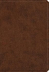 Esv Value Large Print Compact Bible (trutone, Brown)