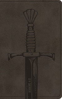 Couverture_Esv Vest Pocket New Testament With Psalms And Proverbs (trutone, Silver, Sword Design)