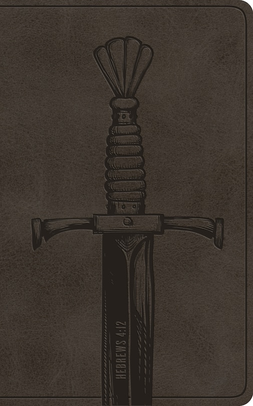 Couverture_Esv Vest Pocket New Testament With Psalms And Proverbs (trutone, Silver, Sword Design)