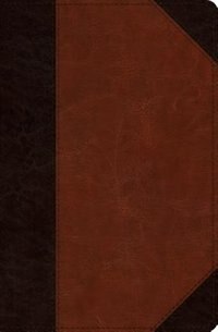 Esv Verse-by-verse Reference Bible (trutone, Brown/cordovan, Portfolio Design)