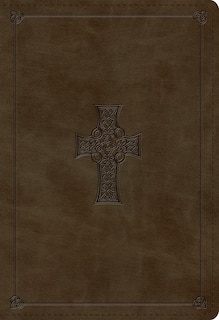 Front cover_Esv Student Study Bible (trutone, Olive, Celtic Cross Design)