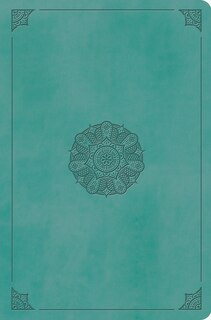 Couverture_Esv Value Compact Bible (trutone, Turquoise, Emblem Design)