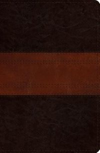 Esv Reference Bible (trutone, Deep Brown/tan, Trail Design)