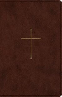 Esv Premium Gift Bible (trutone, Brown, Cross Design)