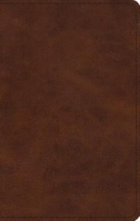 Front cover_Esv Large Print Thinline Bible (trutone, Deep Brown)