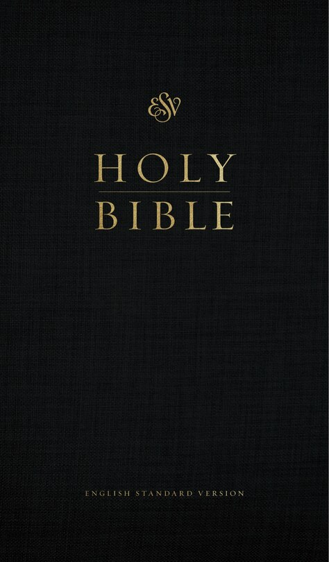 Front cover_Esv Church Bible (black)