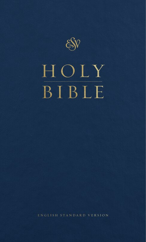 Esv Pew Bible (blue)