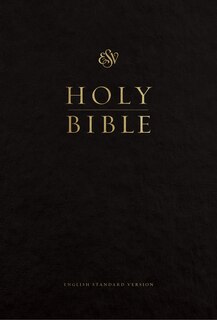 Front cover_Esv Pew And Worship Bible, Large Print (black)