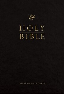 Esv Pew And Worship Bible, Large Print (black)