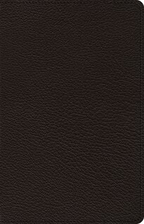 Front cover_Esv Premium Thinline Bible (goatskin, Black)