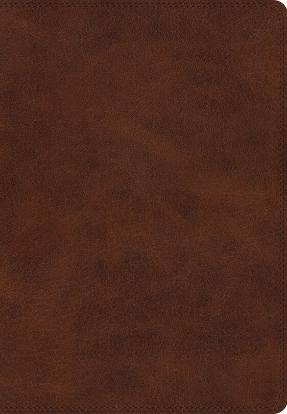 Front cover_Esv Giant Print Bible (trutone, Deep Brown)