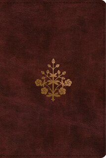 Front cover_Esv Study Bible, Personal Size (trutone, Burgundy, Branch Design)