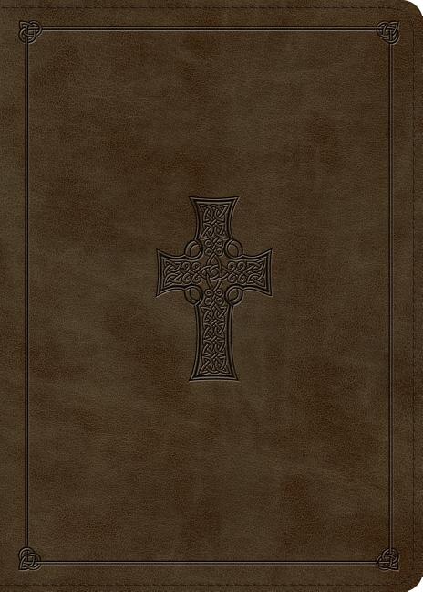 Couverture_Esv Macarthur Study Bible (trutone, Olive, Celtic Cross Design)