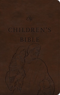 Front cover_Esv Children's Bible (trutone, Brown, Let The Children Come Design)