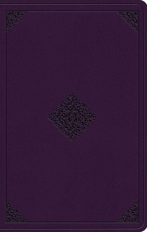 Front cover_Esv Value Thinline Bible (trutone, Lavender, Ornament Design)