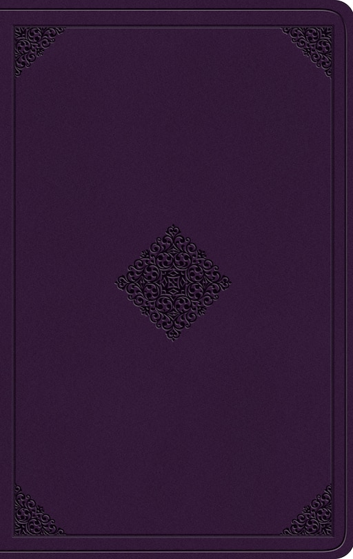 Esv Value Thinline Bible (trutone, Lavender, Ornament Design)