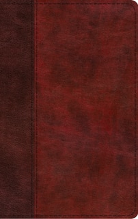 Front cover_Esv Large Print Thinline Bible (trutone, Burgundy/red, Timeless Design)